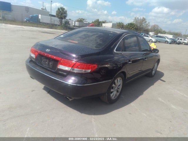 2006 HYUNDAI AZERA SE/LIMITED VIN: KMHFC46F36A137324