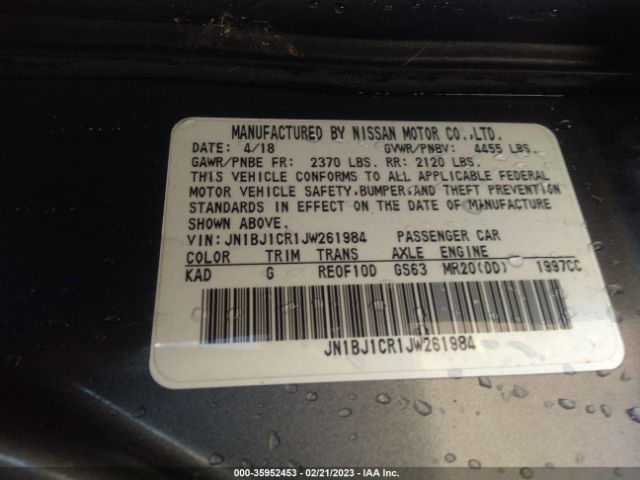 2018 NISSAN ROGUE SPORT JN1BJ1CR1JW261984 Photo 8