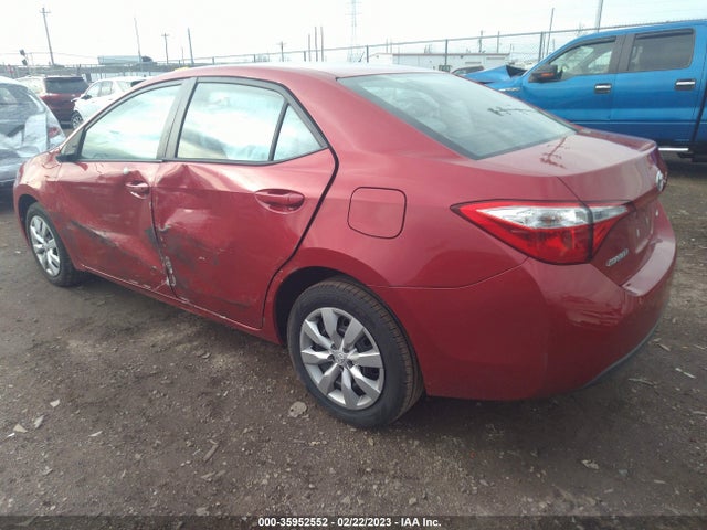 2015 TOYOTA COROLLA L/LE/S/S PLUS/LE PLUS VIN: 2T1BURHEXFC358545