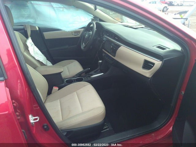 2015 TOYOTA COROLLA L/LE/S/S PLUS/LE PLUS VIN: 2T1BURHEXFC358545