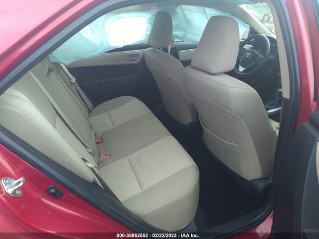2015 TOYOTA COROLLA L/LE/S/S PLUS/LE PLUS VIN: 2T1BURHEXFC358545