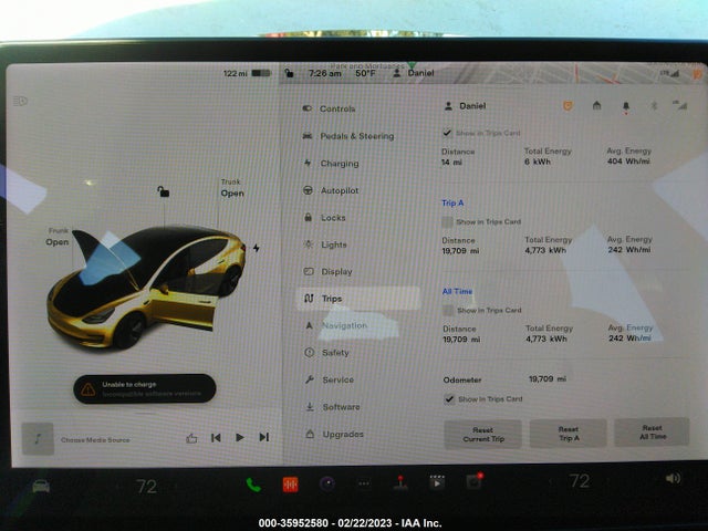 Tesla Model 3 Standard Range Plus 2021 5YJ3E1EA7MF940518 Image 9