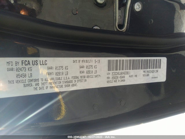 Dodge Charger Scat Pack 2019 2C3CDXGJ6KH633811 Image 9