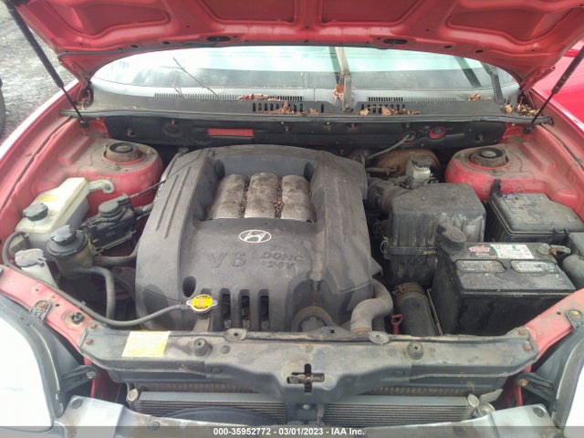 2004 HYUNDAI SANTA FE GLS VIN: KM8SC73D94U757710
