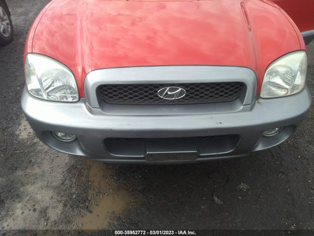 2004 HYUNDAI SANTA FE GLS VIN: KM8SC73D94U757710