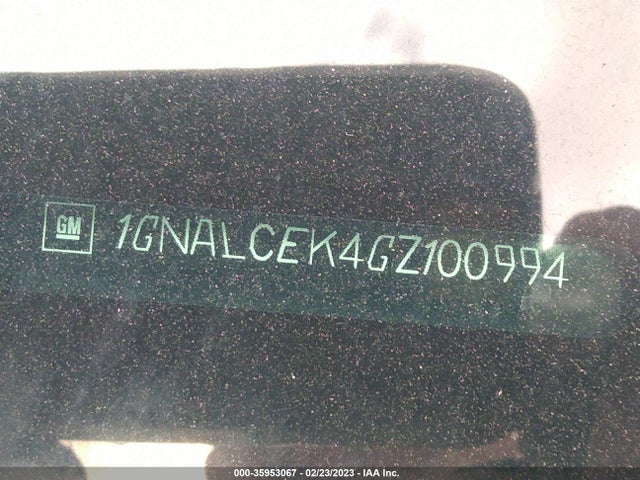 Chevrolet EQUINOX LT 2016 1GNALCEK4GZ100994 Image 11