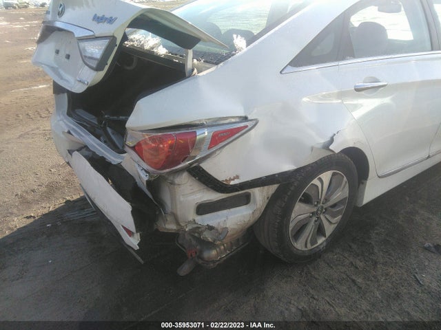 2013 HYUNDAI SONATA HYBRID LIMITED VIN: KMHEC4A46DA090305