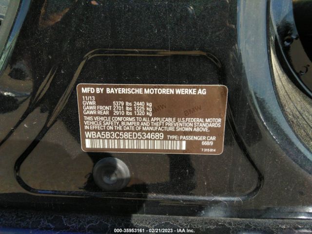 WBA5B3C58ED534689 BMW 5 Series 535i Xdrive