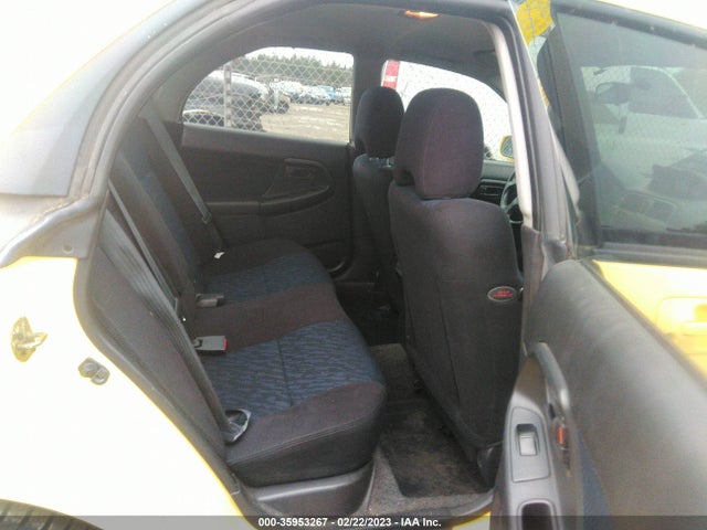 2002 SUBARU IMPREZA SEDAN WRX VIN: JF1GD29642G505593