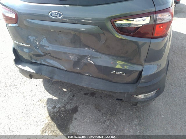 2020 FORD ECOSPORT SES VIN: MAJ6S3JL2LC353203