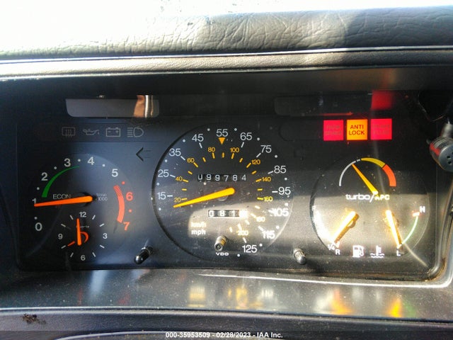1991 SAAB 900 SE VIN: YS3AL76L9M7020291