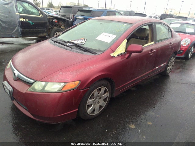 Honda Civic Sdn Lx 2008 2HGFA16568H518946 Image 2