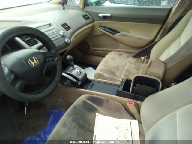 Honda Civic Sdn Lx 2008 2HGFA16568H518946 Image 9
