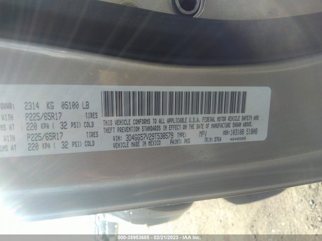 Dodge Journey Sxt 2009 3D4GG57V29T538579 Image 10