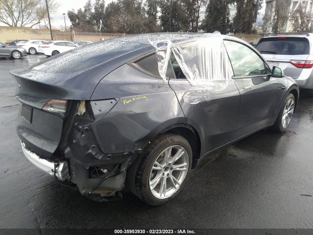 2021 TESLA MODEL Y STANDARD RANGE VIN: 5YJYGDED4MF130601