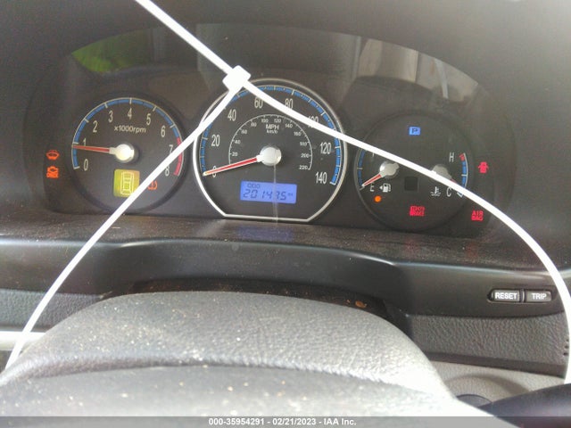 2008 HYUNDAI SANTA FE GLS VIN: 5NMSG13D48H162539