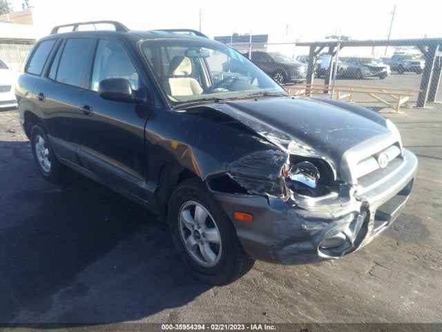 2006 HYUNDAI SANTA FE GLS VIN: KM8SC13D26U105690