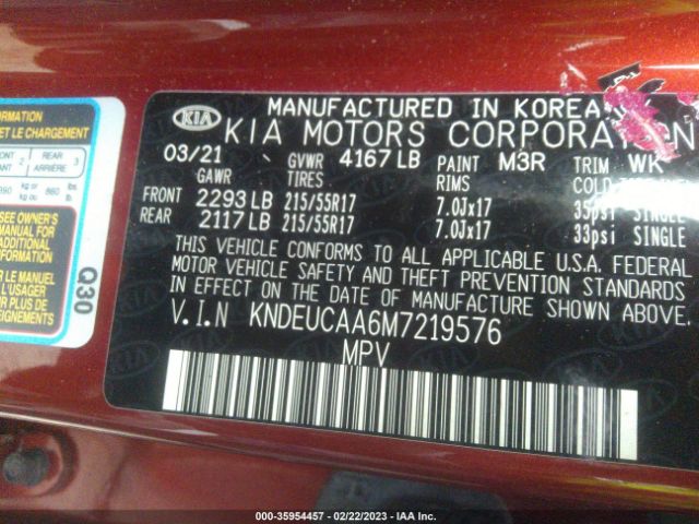 KNDEUCAA6M7219576 KIA SELTOS S
