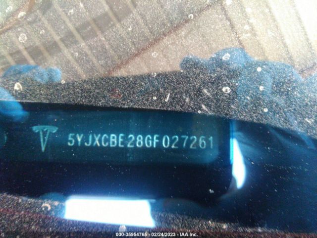 5YJXCBE28GF027261 Tesla Model X 70d/90d/75d/60d/p100d