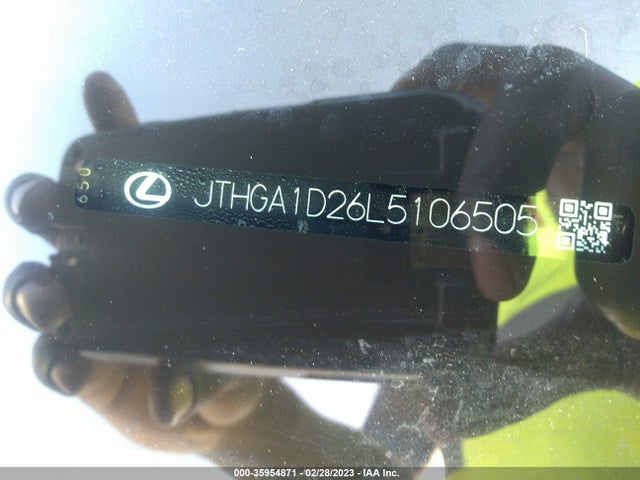 JTHGA1D26L5106505 Lexus Is Is 300 F Sport