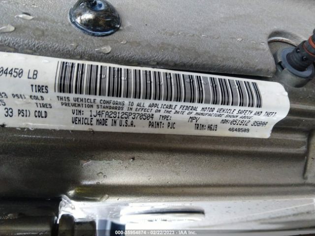 1J4FA29125P370504 Jeep Wrangler Se