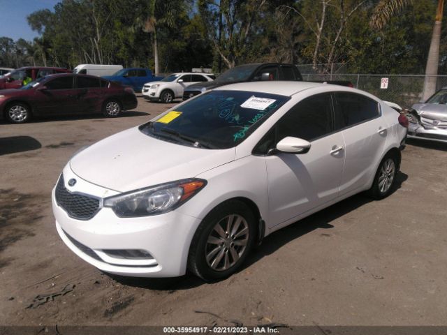 KNAFX4A81E5116462 KIA FORTE EX
