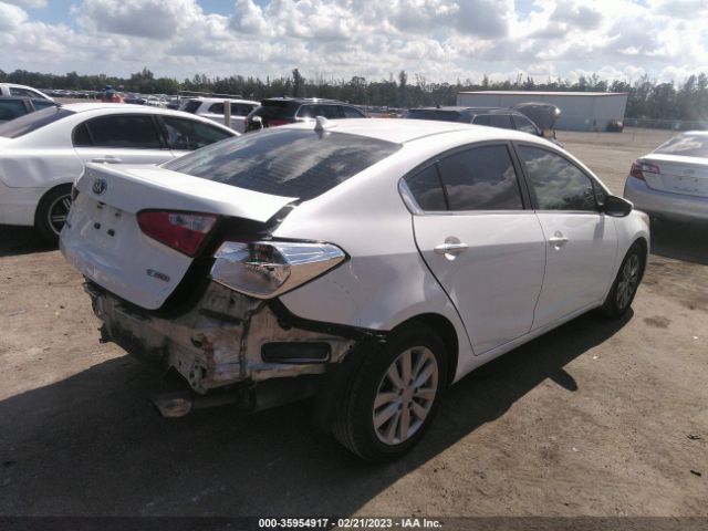 KNAFX4A81E5116462 KIA FORTE EX