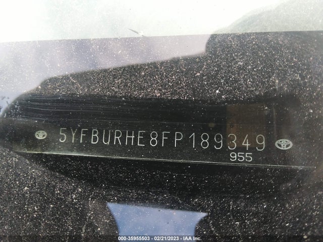 Toyota Corolla L/le/s/s Plus/le Plus 2015 5YFBURHE8FP189349 Image 9
