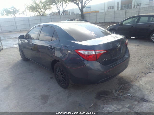 2016 TOYOTA COROLLA L/LE/S/S PLUS/LE PLUS VIN: 2T1BURHE1GC609325