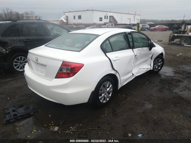 2012 HONDA CIVIC SDN LX VIN: 19XFB2F57CE087572