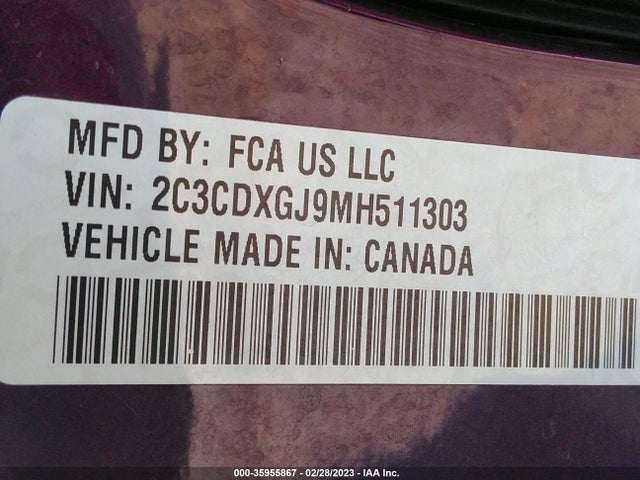 Dodge Charger Scat Pack Widebody 2021 2C3CDXGJ9MH511303 Image 9
