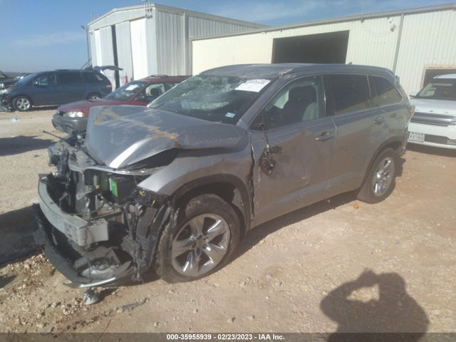 Toyota Highlander Limited 2015 5TDYKRFH3FS066577 Image 2