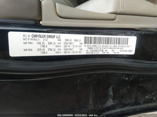 1C4RJFAG0CC277382 Jeep Grand Cherokee Laredo