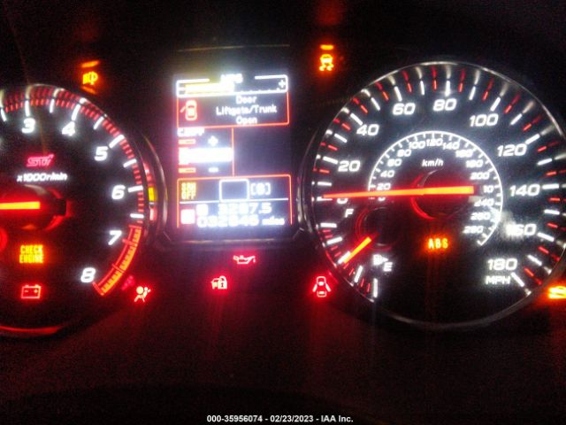 JF1VA2Y63K9829222 Subaru Wrx Sti Limited