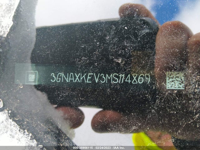 Chevrolet EQUINOX LT 2021 3GNAXKEV3MS114869 Image 9