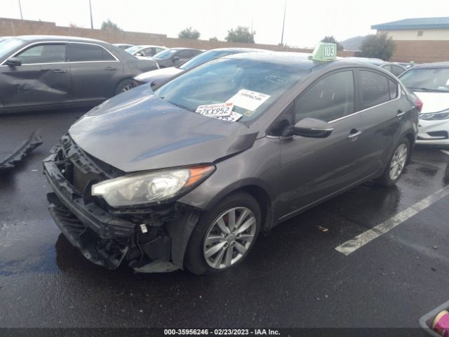 KNAFX4A80E5111673 KIA FORTE EX