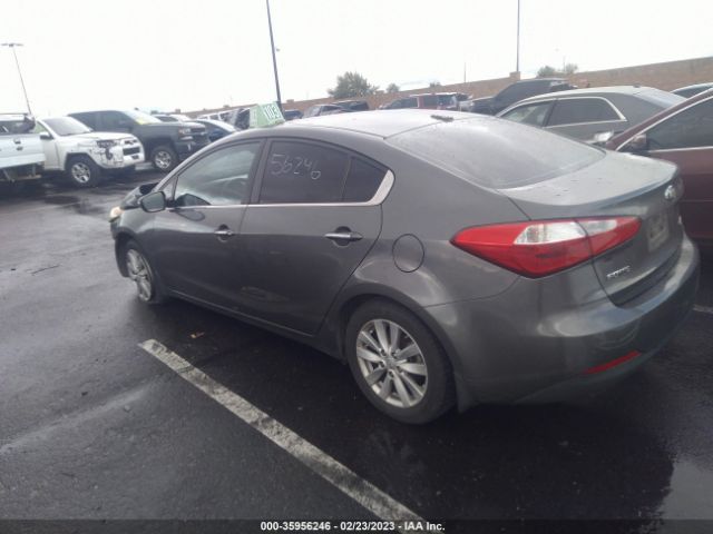 KNAFX4A80E5111673 KIA FORTE EX