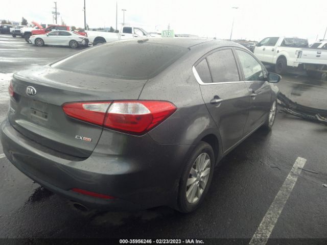 KNAFX4A80E5111673 KIA FORTE EX