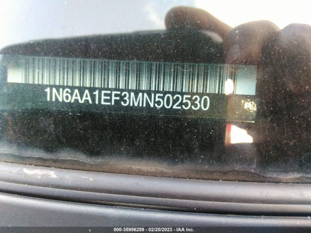 1N6AA1EF3MN502530 Nissan TITAN SV