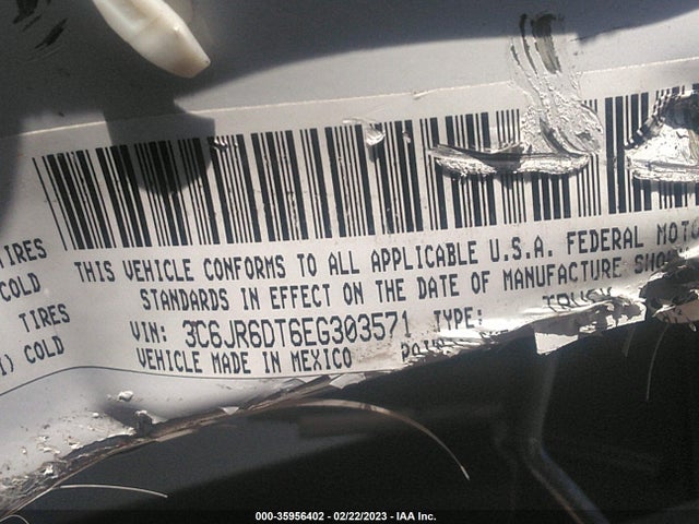 RAM 1500 2014 3C6JR6DT6EG303571 Image 10