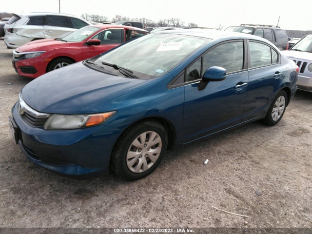 2012 HONDA CIVIC SDN LX VIN: 2HGFB2F55CH564490