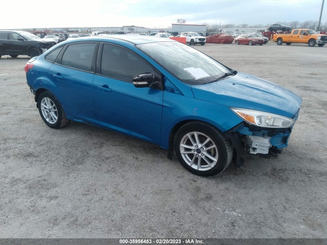 2016 FORD FOCUS SE VIN: 1FADP3F20GL245256