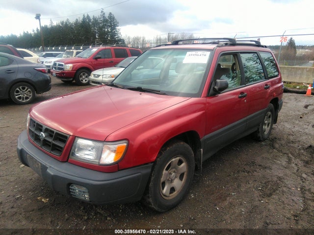 1999 SUBARU FORESTER L VIN: JF1SF6355XH716248