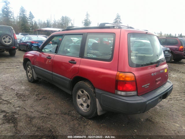 1999 SUBARU FORESTER L VIN: JF1SF6355XH716248