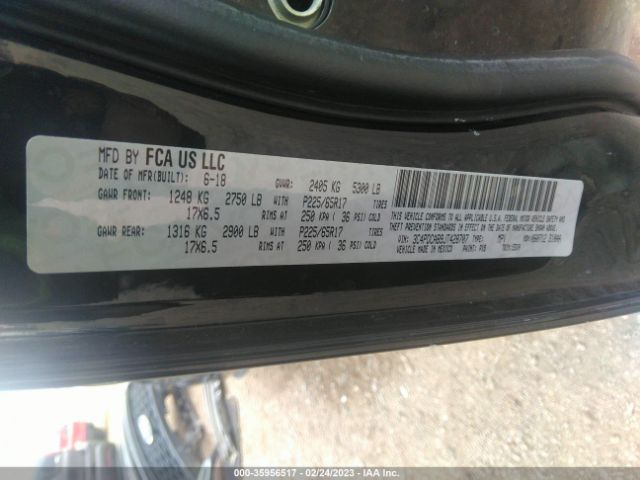 3C4PDCAB9JT428707 Dodge JOURNEY SE