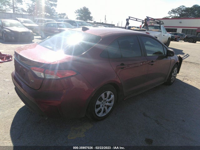 2022 TOYOTA COROLLA LE VIN: 5YFEPMAE3NP386011
