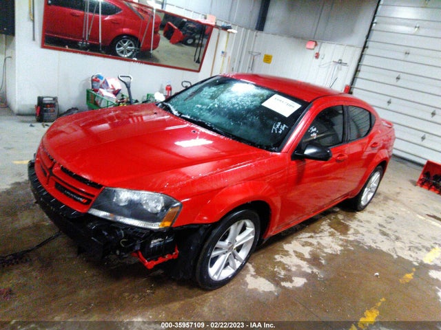 Dodge Avenger Se V6 2013 1C3CDZAG2DN769601 Image 2