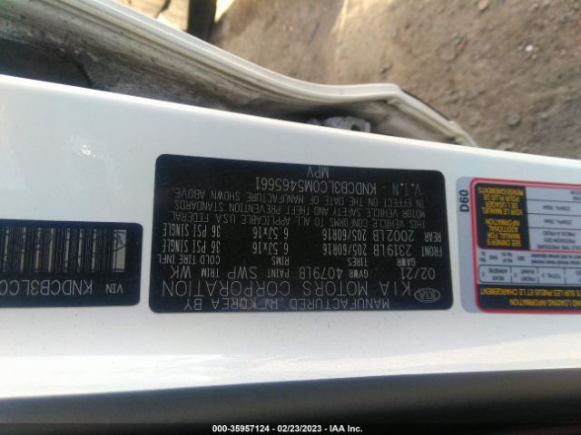 KNDCB3LC0M5465661 KIA NIRO LX