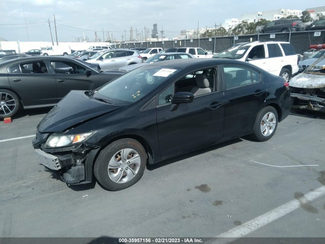 Honda Civic Sedan Lx 2014 19XFB2F55EE216332 Image 2