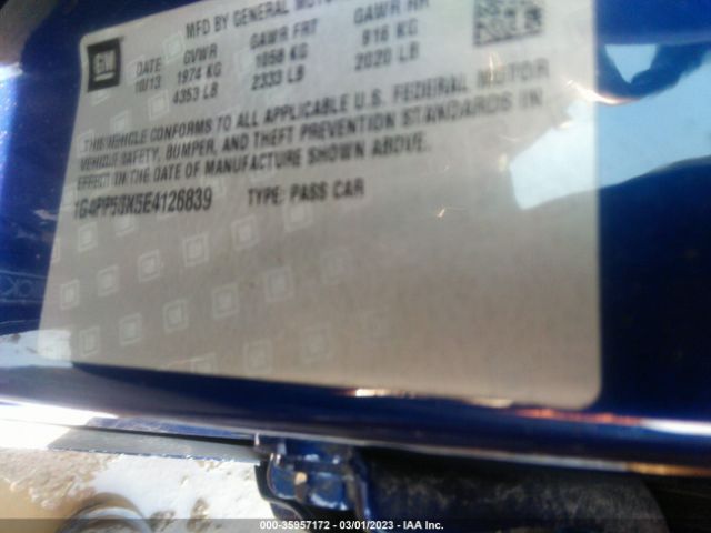 1G4PP5SK5E4126839 Buick Verano